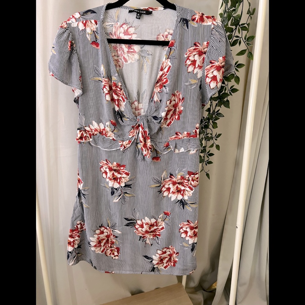 Floral mini dress